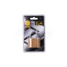 Cipher padlock 50mm x 8mm brass