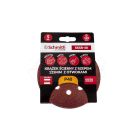 Klett-Schleifscheibe 125mm mit Loch P40 5 Stück