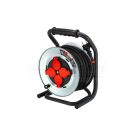 Kovová cívka prodlužovacího kabelu 3x2,5mm guma 30m