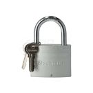 Chrome-plated padlock 75mm