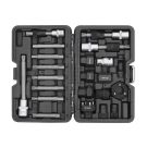 Complete set of alternator and clutch wrenches – 22 pieces