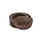 Men's leather belt with metal buckle by CASE IH