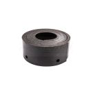 Sealing tape in a fertilizer spreader roll