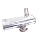 Exhaust silencer INOX stainless steel 30/165-123