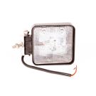 Rectangular LED work lamp