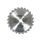 Circular saw with carbide