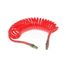 PUR M22 spiral cable /red/