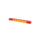 Brake lamp, single-function, 12V-24V + cables 39cm LgY-S 0.75mm2, diodes