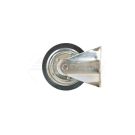 Fixed rubberized metal wheel 160x44 KMG