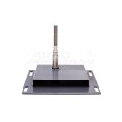 Pulley mount for aerator