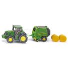 Tracteur John Deere avec presse Siku S1665