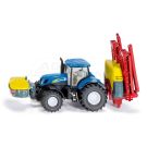 New Holland Traktor mit Kverneland Siku S1799 Spritzgerät