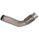 John Deere elbow/centre pipe with coupling and stainless steel insulation