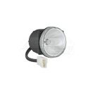 Halogen road headlight