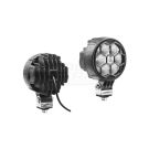 LEDF pracovná lampa fi117-50° 3000lm 12/24V (C+)+mriežka, kábel 0,5m,