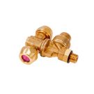 Orchard brass nozzle complete with handles