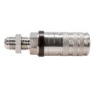 Breakable hydraulic quick connector, WIA3CV series (3CFPV), long socket 7/8"UNF external thread EURO PUSH-PULL (ISO 7241-A)