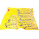 Kpl. Kluczy płasko-oczkowych 6-32, 25 części