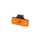 Rectangular marker lamp with reflector HOR 43 YELLOW with a hanger