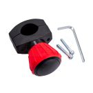 Bearing steering knob red