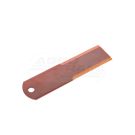 Couteau broyeur fixe 195X50X3mm. Fi-12mm.RASSPE