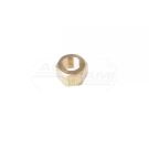 Brass elbow nut