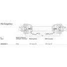 Universal shaft, 270 Nm, 610-850 mm