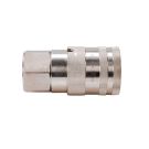 Hydraulic quick disconnect coupling, socket G3/4"BSP internal thread ISO16028