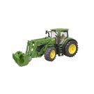 John Deere 7R 350 tractor with front loader