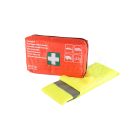 Car first aid kit + vest DIN 13164