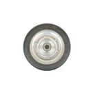 Rubberized metal wheel with ball bearing fi 25 300x70 KMG