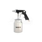 Sandblasting gun with a tank, aluminum