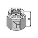 NUT M39X4 FOR SQUARE SHAFT 40X40 IND