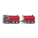 Siku S1685 Tipper truck with trailer