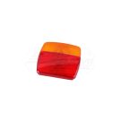 Trailer combination lamp shade (red insert lamp shade - 193F1 + orange lamp shade - refilling)