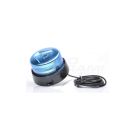 Blue warning lamp 12-24 V