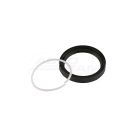 Sealing ring with plastic insert