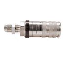 Breakable hydraulic quick coupling, WIA3CV series (3CFPV), long socket 3/4" UNF external thread EURO PUSH-PULL (ISO 7241-A)