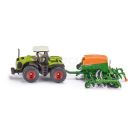 Amazon tractor with seeder