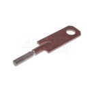 Plochá lišta s levým závitem