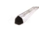 Profile pipe, 1 m long - external diameter 43.3 mm thick - internal diameter 36