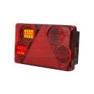 Combination rear left lamp, 12V-24V + cables 195cm YLY-S 4x0.75mm2, diodes