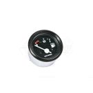 Fuel gauge with indicator light