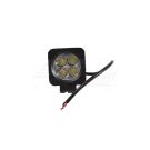 LED-Arbeitsleuchte quadratisch 4x3 W