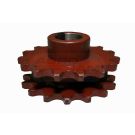 Double chain sprocket Z15 Bolko Z-543