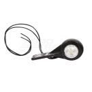 Lampa zespolona obrysowa przednio-tylna, 12V-24V + przewody 35cm LgY-S 0,75mm2, diody