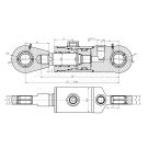 Support hydraulic cylinder