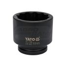 Zwölfeckiger Schlag-Einsatz für Naben YATO 1" 80 mm