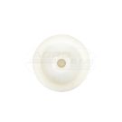 White sliding wheel, thick hole, 30 mm