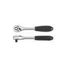 CV ratchet 1/4 straight pl. handle